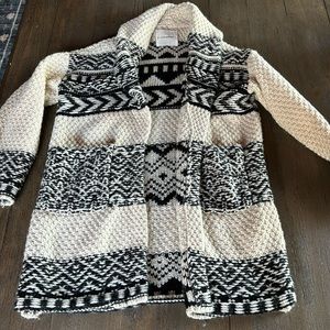 Lucky Brand Fairisle Coatigan - Size Small